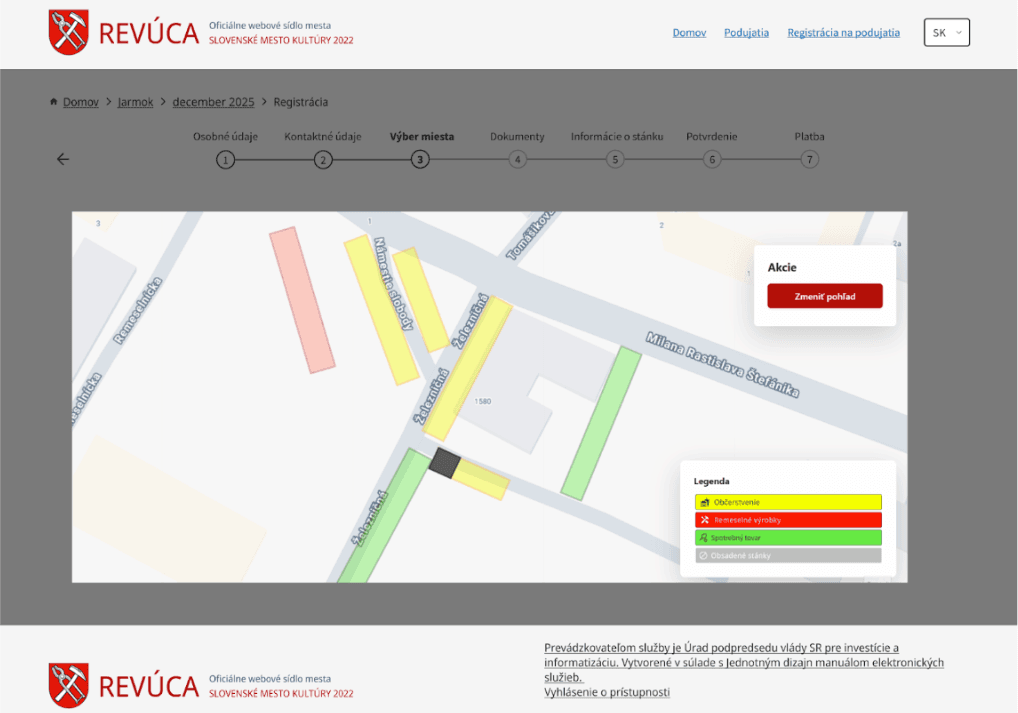 Hackathon Winning Project - Fair Registration Portal project screenshot