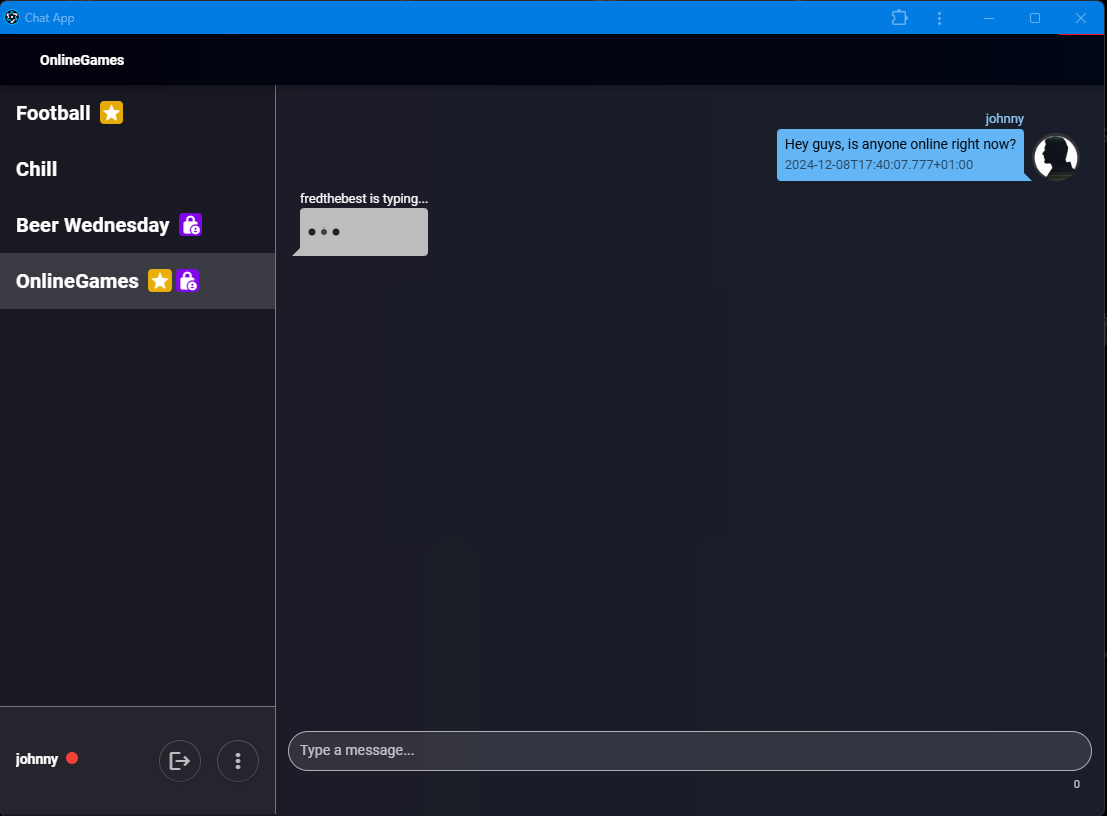 Chat Application - 💬